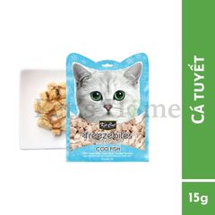Bánh thưởng KitCat freezebites snack viên thịt sấy giòn dinh dưỡng, giúp sạch răng cho mèo Singapore