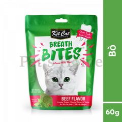 Bánh thưởng KitCat Breath BItes snack dạng viên giòn giúp sạch răng, thơm miệng cho mèo Singapore