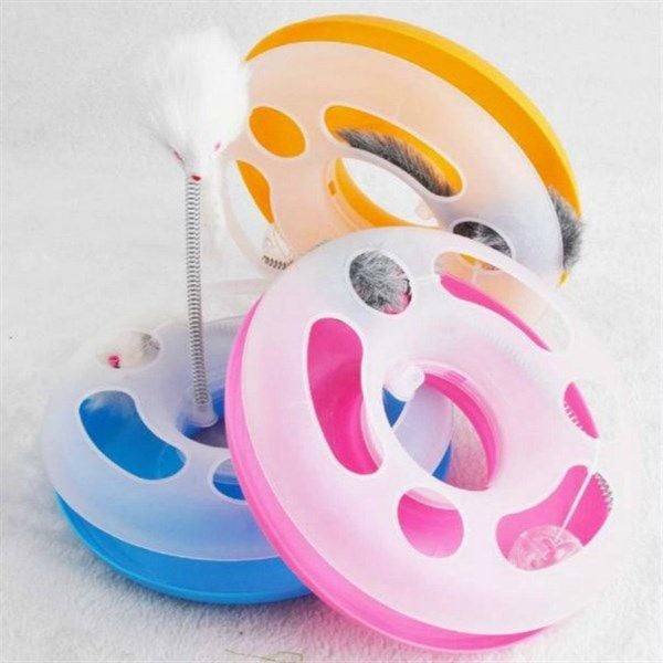 Đồ chơi banh chạy có lông vũ Happy Circle P945