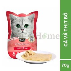 Pate Kit Cat Petite Pouch cho mèo gói singapore 70g