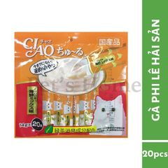 Súp thưởng Ciao Churu thơm ngon cho mèo kén ăn chính hãng Thái Lan combo 10 thanh 20 thanh