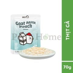 Pate sữa dê cho mèo Pet Q, thức ăn cho mèo mọi lứa tuổi 70g