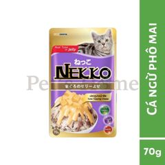Pate Nekko Jelly dạng thạch giàu Protein, vitamin E và Omega 3 cho mèo Thái Lan gói 70g