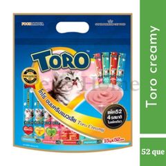 Bánh thưởng dạng số Toro Toro Lickable Treat cho mèo gói 24 hoặc 25 tuýp