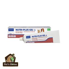 Gel Nutri-plus gel Virbac gel dinh dưỡng bổ sung khoáng chất, dinh dưỡng cho chó mèo bệnh, gầy Pháp