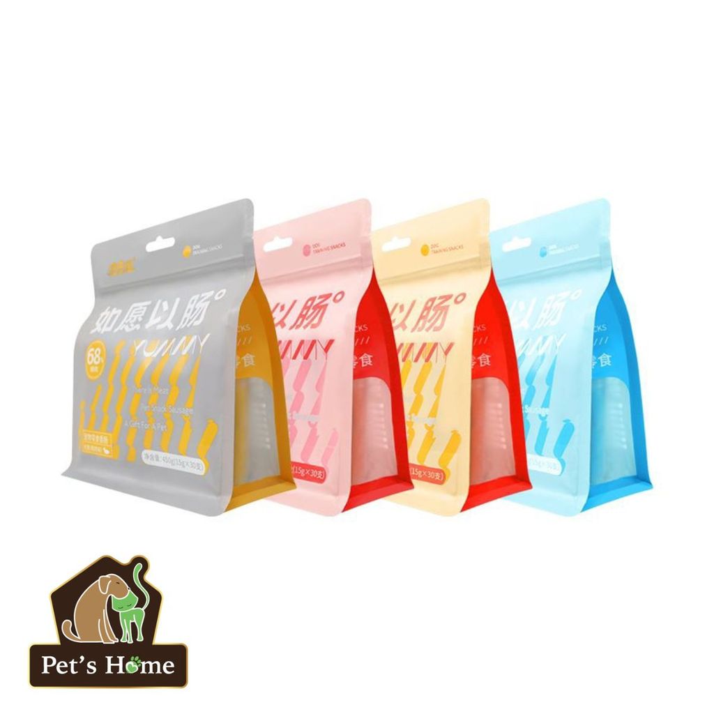 Xúc xích dinh dưỡng Taotaopet snack cho chó mèo gói 450g