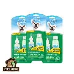 Bộ chăm sóc răng miệng Tropiclean Fresh Breath