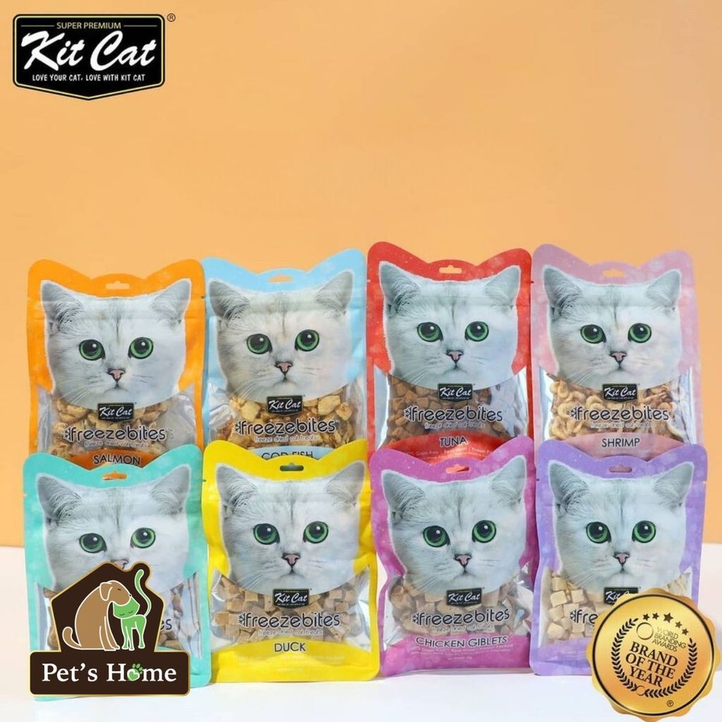 Thịt cá sấy lạnh cho mèo Kit Cat Freezebites