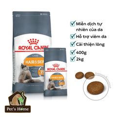 Hạt Royal Canin Hair & Skin Care chăm sóc da lông cho mèo