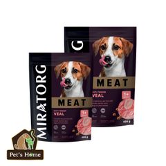 Hạt Miratorg thức ăn hạt vị thịt bê cho chó trưởng thành giống nhỏ
