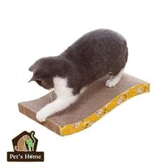 Tấm mèo cào carton lượn sóng 20x40cm