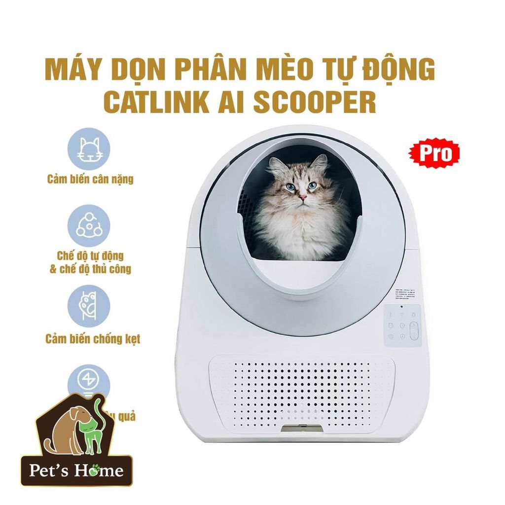 Nhà vệ sinh tự động cho mèo CATLINK SCOOPER