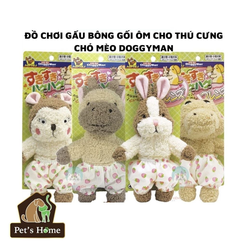 Thú bông hưu điệu có kèn Doggyman