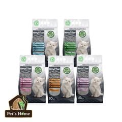 Cát Kitty Max cát vệ sinh, cát sỏi, cát đất sét siêu thấm hút, vón cục nhanh, khử mùi tốt túi to 10L