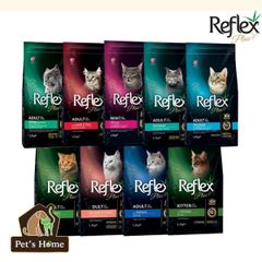 Hạt Reflex Plus [1,5kg] thức ăn cho mèo con, mèo trưởng thành vị gà, cá hồi, hairball, urinary, kén ăn