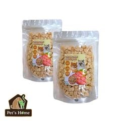 Ức gà viên sấy lạnh theo công thức Nhật Bản giữ nguyên mùi thơm và vị ngon cho chó mèo