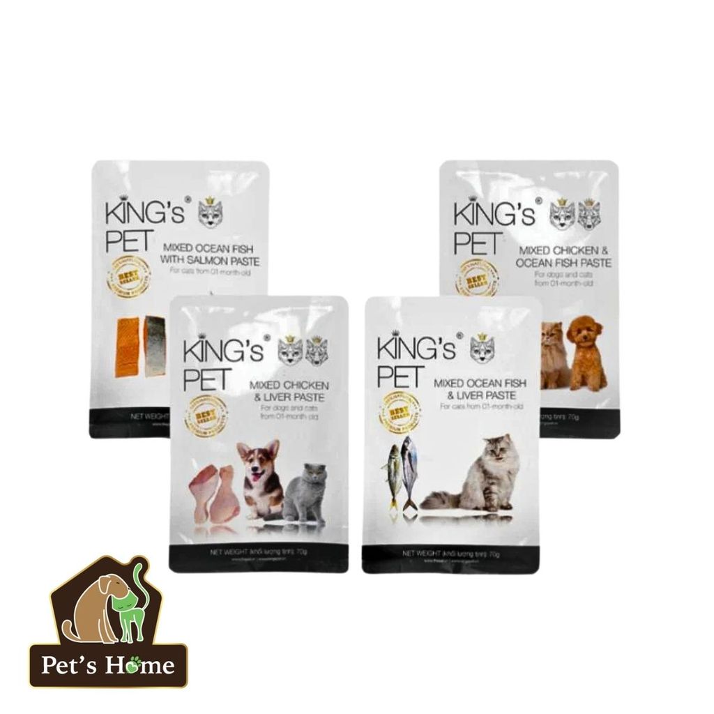 Pate quốc dân King's Pet cho chó mèo 70g