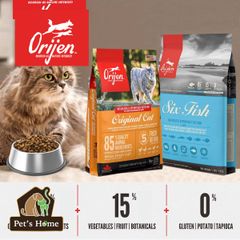 Hạt Orijen Six Fish thức ăn cao cấp cho mèo 5,4kg