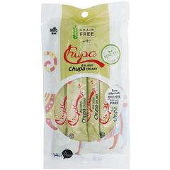 Sốt Meowow Chupa Creamy không ngũ cốc cho mèo 4 x 14g