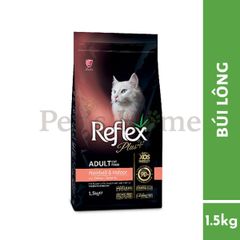 Hạt Reflex Plus kitten, adult cho mèo con, mèo trưởng thành vị gà, cá hồi, hairball, urinary, choosy salmon 1,5kg