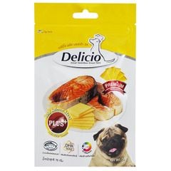 Bánh thưởng cho chó Delicio Plus+ 70g
