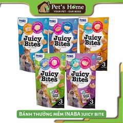 Bánh thưởng cho mèo Inaba Juicy Bites 33,9g