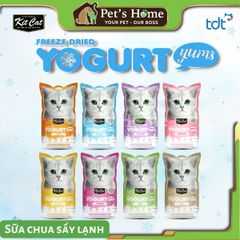 Bánh thưởng KitCat Yogurt snack viên sữa chua sấy hỗ trợ tiêu hoá, sạch răng cho mèo Singapore