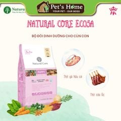 Hạt Natural Core Puppy [1kg, 500g] thức ăn cho chó con hữu cơ vị thịt cừu Hàn Quốc