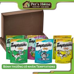 Bánh thưởng có nhân Temptations siêu hấp dẫn cho mèo 85g