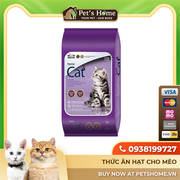 Thức ăn cho mèo Home Cat 1,5Kg