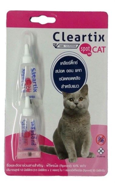 Thuốc nhỏ Cleartix trị ve cho chó mèo