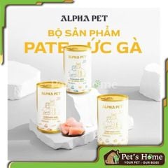 Pate cho chó mèo Alpha Pet lon 400g