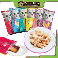 Bánh thưởng Kit Cat Fillet Fresh snack dạng thịt cá, gà nguyên miếng dinh dưỡng cho mèo Singapore