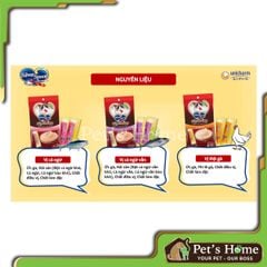 Súp Thưởng Cho Mèo Silver Spoon Treat Tube Hỗ Trợ Tiêu Hoá - Gói 8 Thanh (6gx8)