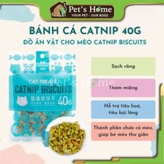 Bánh thưởng cho mèo Catnip Biscuits 40g