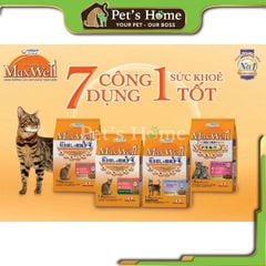 Hạt Maxwell [1,5kg - 1,6kg] thức ăn cho mèo, mèo con tốt cho thận vị cá Nhật Bản