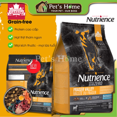 Hạt Nutrience Subzero [5kg] thức ăn cho chó cá hồi thịt gà rau củ Cao cấp Canada