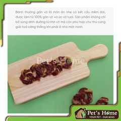 Thịt vịt cuộn gân vịt Natural Core cho chó gói 10g