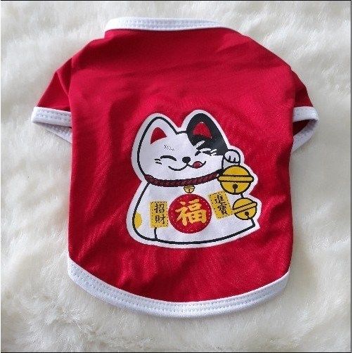 LHK - Áo mèo thần tài size 6