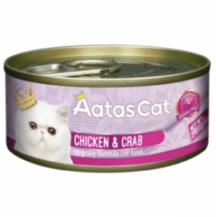 Pate Aatas Creamy cho mèo lon 80g