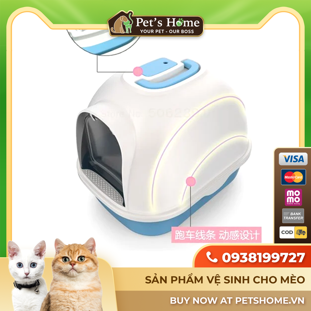 Nhà vệ sinh cho mèo SP