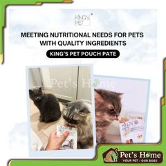 Pate quốc dân King's Pet cho chó mèo 70g