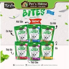 Bánh thưởng sạch răng cho mèo Kit Cat Breath Bites 60g