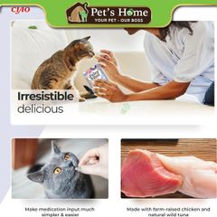 Bánh thưởng Inaba Juicy Bites snack viên mềm nhiều vị thơm ngon hấp dẫn cho mèo Nhật Bản