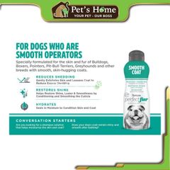 Sữa Tắm TropiClean PerfectFur Smoothing Coat 473ml