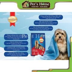 Hạt Smartheart cho chó con vị bò và sữa