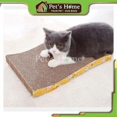 Tấm mèo cào carton lượn sóng 20x40cm