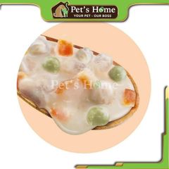 Pate cho chó làm từ sữa bổ sung thịt gà và rau củ DoggyMan