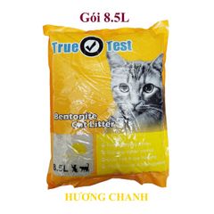 Cát mèo True Test cát vệ sinh, cát sỏi, cát đất sét khử mùi, vón cục và thấm hút tốt túi 10L