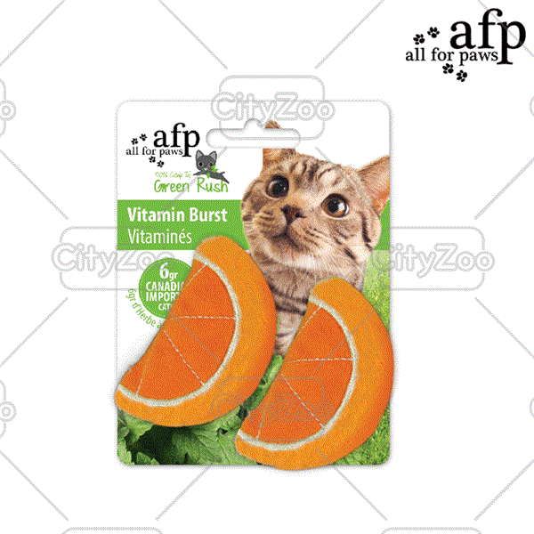 AFP Green Rush - Miếng Cam/Kiwi có catnip